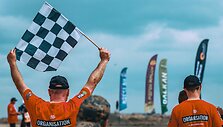 CFMoto Thunder RT fini&scaron;as Breslau ralyje
