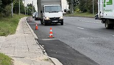 Liepkalnio gatvės remontas Vilniuje dar nebaigtas