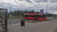 Autobuso manevrai Pilaitės prospekte