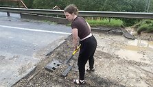 Spūstis magistraliniame kelyje A10 ties Pasvaliu
