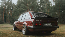 Robertos Butrimaitės istorinis &bdquo;Ford Escort&ldquo;