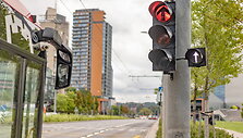 Vilniaus miesto savivaldybės nuotrauka: vie&scaron;ojo transporto &scaron;viesoforai