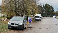 Eismo apribojimai Vilniuje, prie Karveli&scaron;kių kapinių