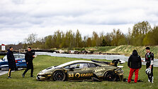 Sudaužytas D.Azikejevo Lamborghini 