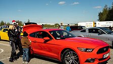 Amerikieti&scaron;kų automobilių suvažiavimas Kaune