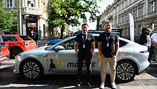 Ignitis ON elektromobilių varžybų startas Vilniuje