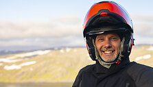 Karolis Mieliauskas: per 25 val. motociklu &ndash; iki Nordkapo