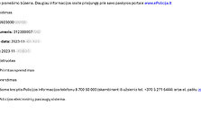 Kreipimasis į e-policiją