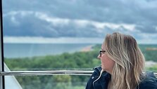Merit Piibe kelionė elektromobiliu per Baltijos &scaron;alis