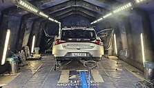 Rokas Steponavičius ir Dovydas Ketvirtis i&scaron;bandė naujos kartos &bdquo;Hyundai I20 Rally2&ldquo;