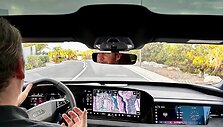 Audi A6 e-tron bandomieji važiavimai Tenerifėje 