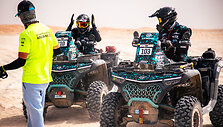 Antanas Kanopkinas &bdquo;Abu Dhabi Desert Challenge&ldquo; fini&scaron;e džiaugiasi pergale