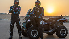 Antanas Kanopkinas &bdquo;Abu Dhabi Desert Challenge&ldquo; fini&scaron;e džiaugiasi pergale