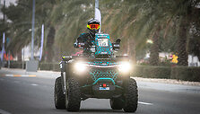 Antanas Kanopkinas &bdquo;Abu Dhabi Desert Challenge&ldquo;, antras greičio ruožas