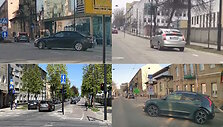 Klaidi Algirdo gatvė Vilniuje: dviračių taku važiuoja ir automobiliai