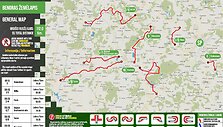 Rally Žemaitija 2025: greičio ruožų žemėlapiai