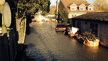 Surrey Chertsey, Chertsey Lane, Penton Hook Marina. (Paulius Vir&scaron;ulis)
