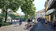 Vilniaus Vokiečių gatvės rekonstrukcija (vizualizacija)