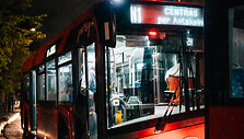 N1 mar&scaron;rutas, naktinis autobusas Vilniuje