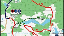 &bdquo;Berner Rally Elektrėnai&ldquo; žemėlapiai