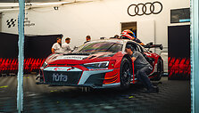 Jutos &bdquo;Audi&ldquo; Nr. 71 remontas po gaisro