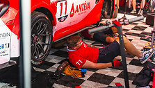 &bdquo;Antėja&ldquo; komandos &bdquo;Porsche&ldquo; remontas