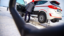 Jaunieji ralio talentai i&scaron;bandė &bdquo;Ford Fiesta Rally4&ldquo; 
