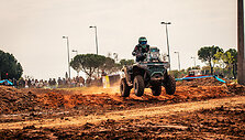 CFMoto Thunder RT fini&scaron;avo Portugalijos ralyje