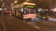 Trijų troleibusų avarija Žirmūnuose
