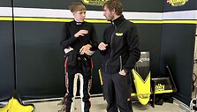 Lietuvos lenktynininkai Markas &Scaron;ilkūnas ir Tomas Rudokas Portugalijos Portimao trasoje vykusiame antrajame F4 &bdquo;Winter Series&ldquo; etape