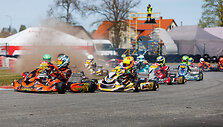 Kartingų čempionato II etapas kartu su Baltijos Taurės I etapu Kandavoje