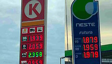 Degalų kainos gegužės 12 d. Vilniuje