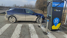 Dariaus Grinbergo kelionė elektromobiliu &bdquo;Renault Scenic&ldquo; į Latviją