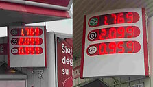 Degalinė &bdquo;Viada&ldquo; Pilaitės pr. balandžio 16-17 d.