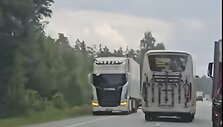 Autobusas kelyje Bauskė-Ryga
