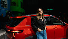 Vaidotas Žala ir Gabrielė Martirosian apžiūrėjo naująjį &bdquo;&Scaron;koda Epiq&ldquo;