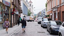 Rekonstruota Trakų gatvė Vilniuje, pirmasis etapas