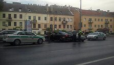Avarija Vilniuje, &Scaron;eimyni&scaron;kių gatvėje