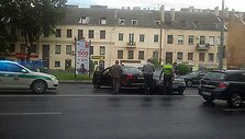 Avarija Vilniuje, &Scaron;eimyni&scaron;kių gatvėje