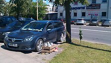 Keistuolis su ožka buvo įsitaisęs &scaron;tai čia