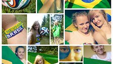 Konkursas &bdquo;A&scaron; &ndash; futbolo aistruolis. Patricija ir Ieva.