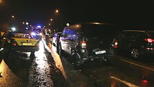Girtas taksistas Klaipėdoje sukėlė avariją