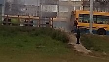 Žvėryne degė autobusas