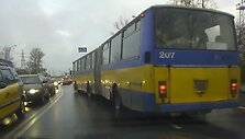 Pa&scaron;ėlęs autobuso vairuotojas