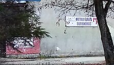 Justinos &Scaron;ik&scaron;niūtės nužudymu įtariamo vyro automobilis metalo supirktuvėje