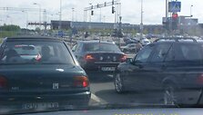 Stepo Babrausko automobilio vairuotojas pažeidžia taisykles 