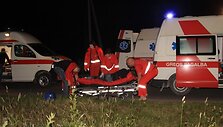 BMW avarija &Scaron;ilutės rajone 