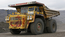 Didžiausias pasaulyje sunkvežimis &bdquo;BelAZ&ldquo;