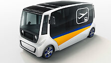 ZAZ ir &bdquo;Rinspeed&ldquo; elektrinis autobusas