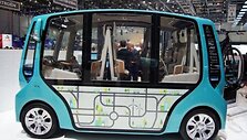 &bdquo;Rinspeed&ldquo; elektrinis autobusas